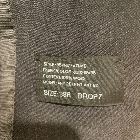 Ralph Lauren black label size 38 regular charcoal - Picture 4 of 6